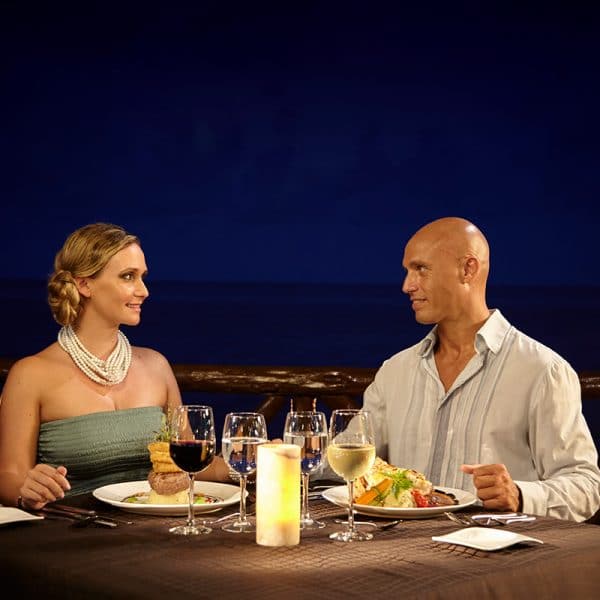 Desire Riviera Maya Resort | Romantic Dinner at The Beach